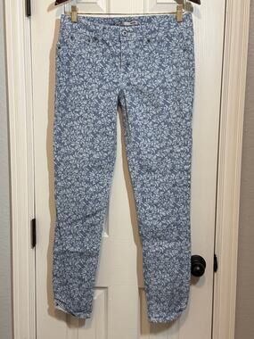Bongo Floral Print Jeans Size 11 | Y2K Vintage High Rise Cottagecore Denim
